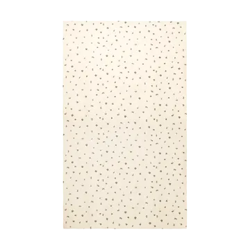 Baies bordsduk 150x240 cm - Natural-dark chocolate - Ferm Living