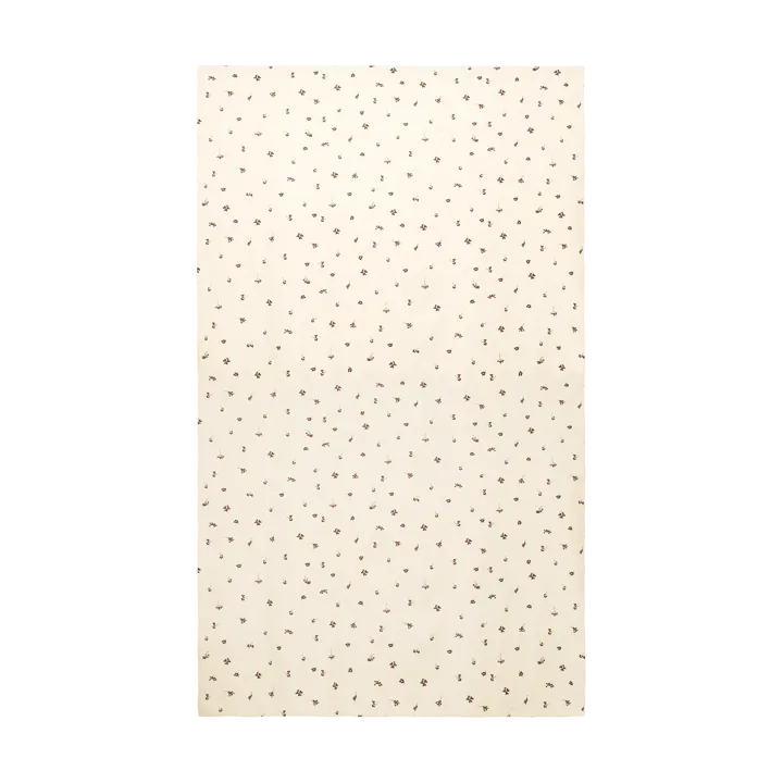 Baies bordsduk 150x240 cm - Natural-dark chocolate - Ferm Living