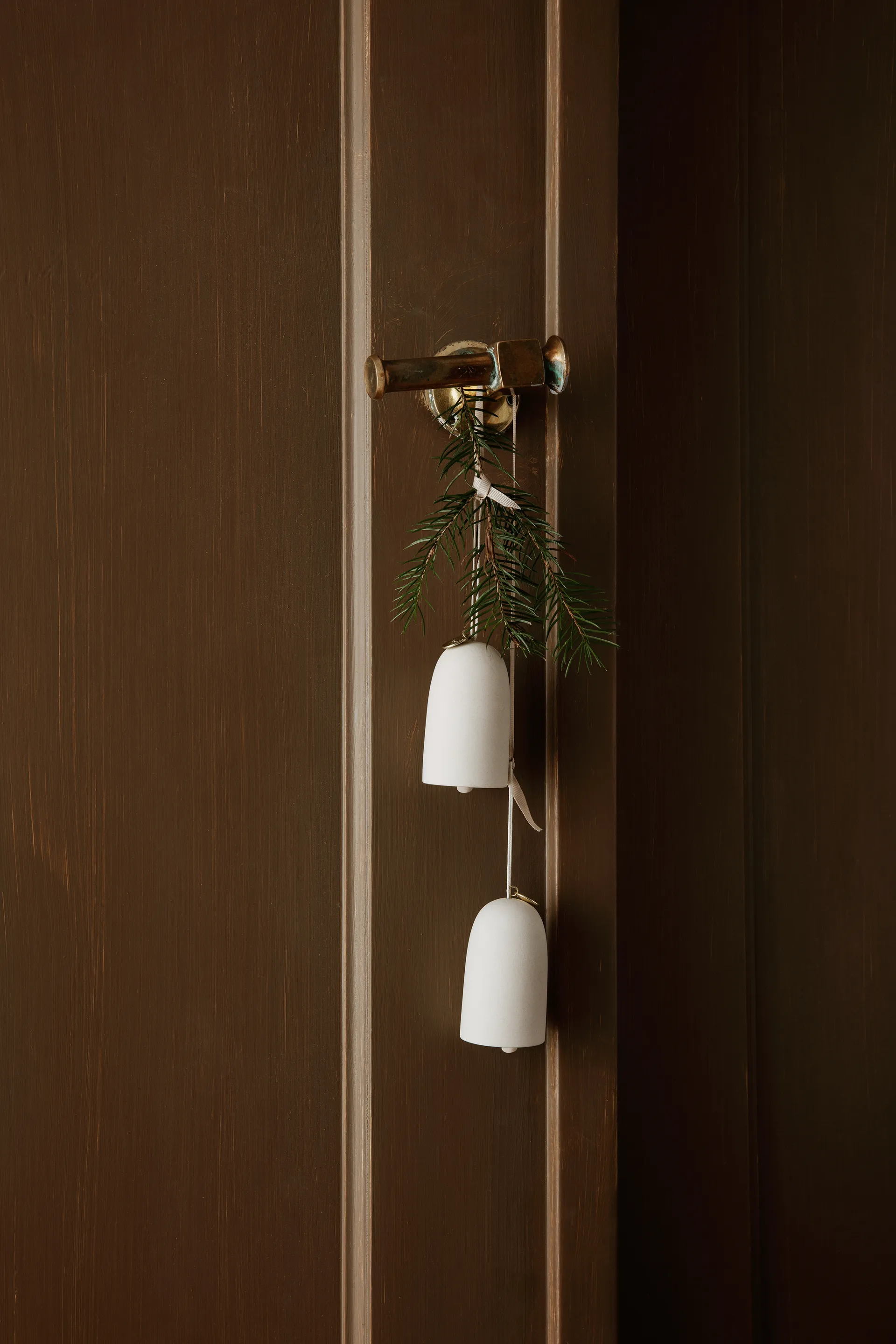 Bell klocka julhänge Ø4 cm 2-pack, Off-white Ferm Living