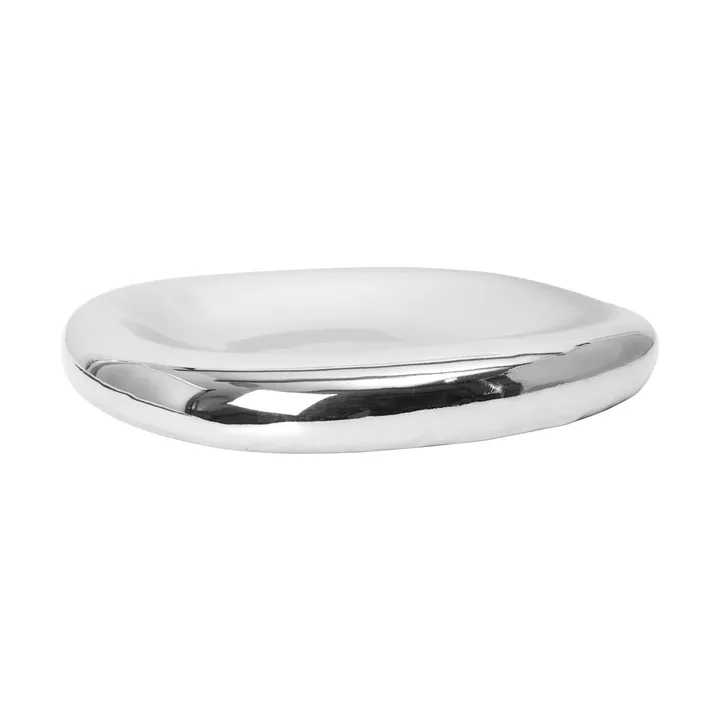 Bellure centrepiece dekorationsskål Ø35 cm - Silver - Ferm Living
