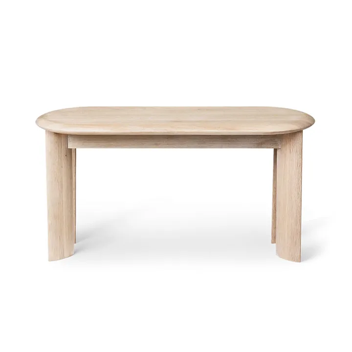 Bevel bänk 90 cm - Vitoljad ek - Ferm Living