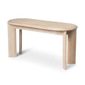 Bevel bänk 90 cm - Vitoljad ek - Ferm Living