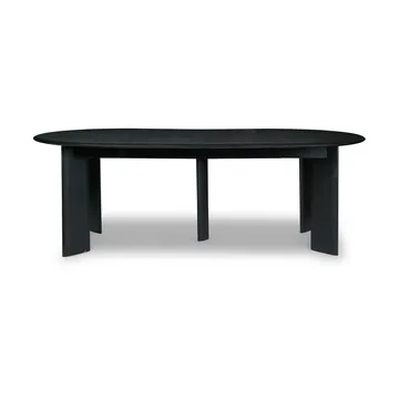 Bevel Extendable matbord - Svartoljad bok, inkl 2 st iläggsskivor - Ferm Living
