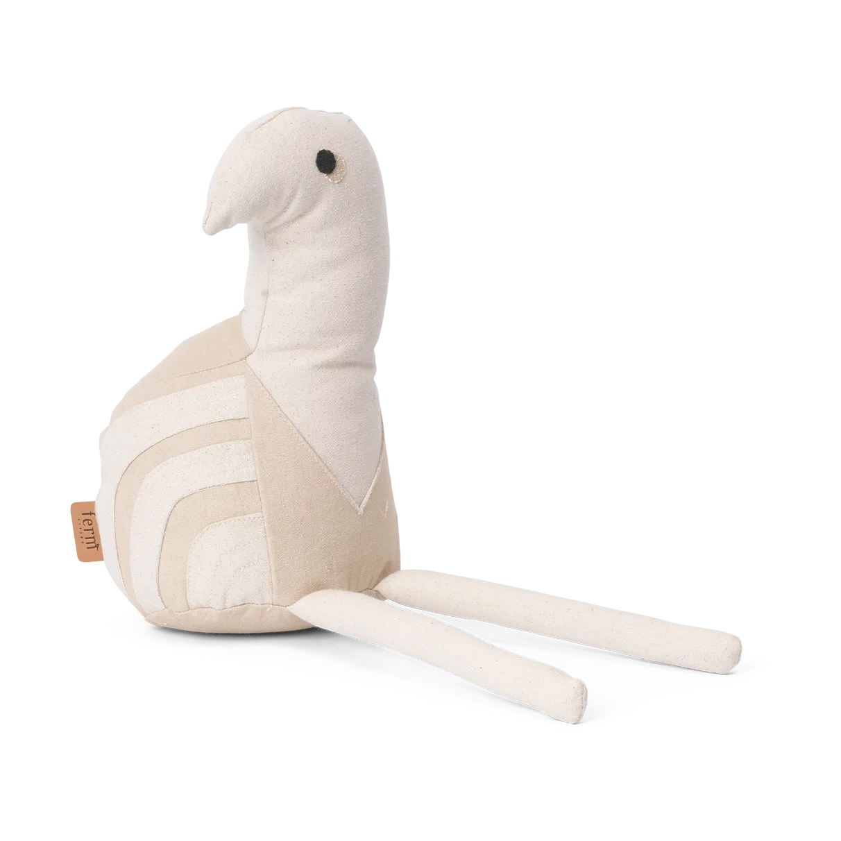 Birdy Teddy gosedjur, Natural-Off-white Ferm Living
