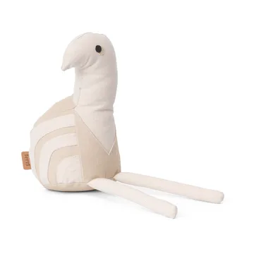 Birdy Teddy gosedjur - Natural-Off-white - Ferm Living