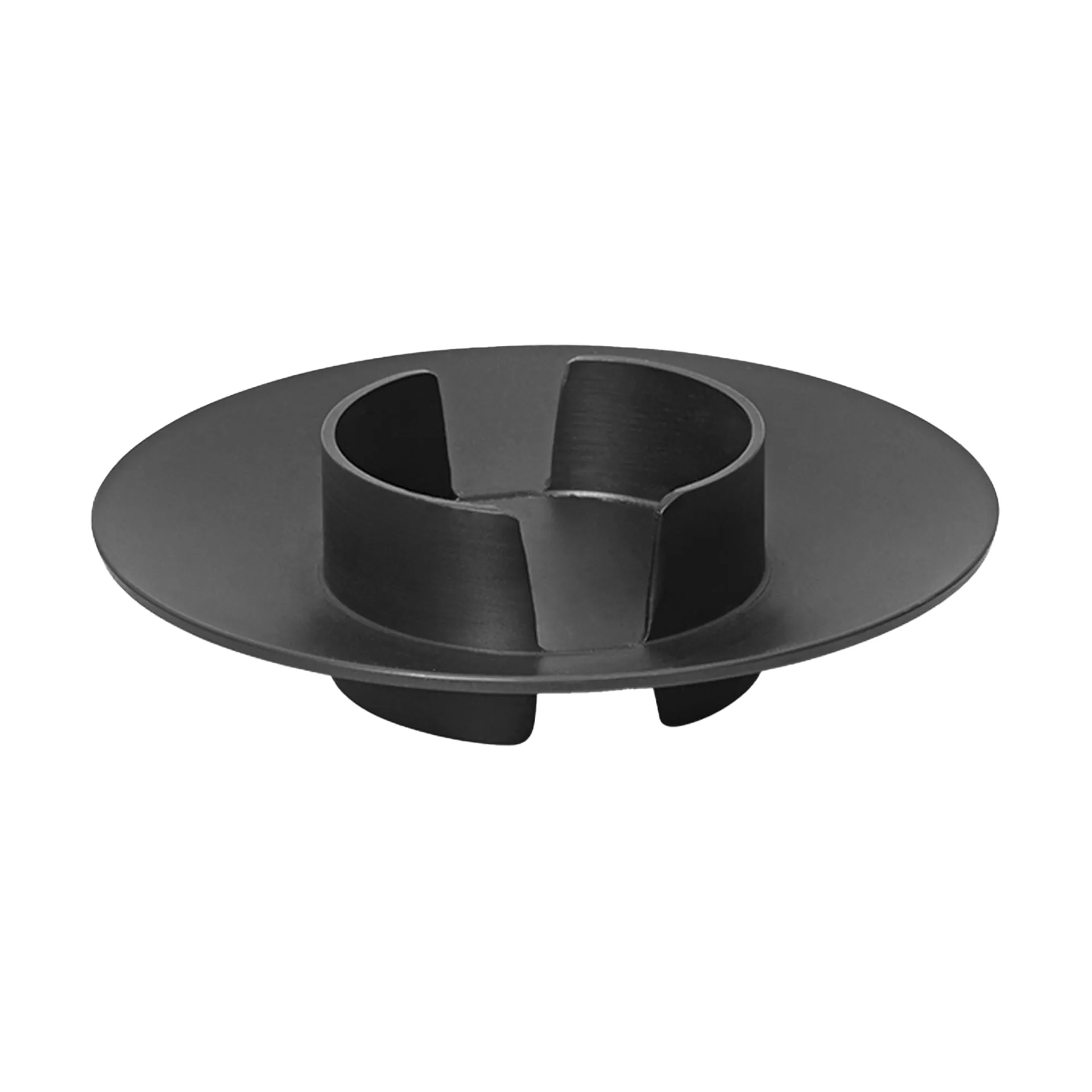Block blockljusstake, Black brass Ferm Living