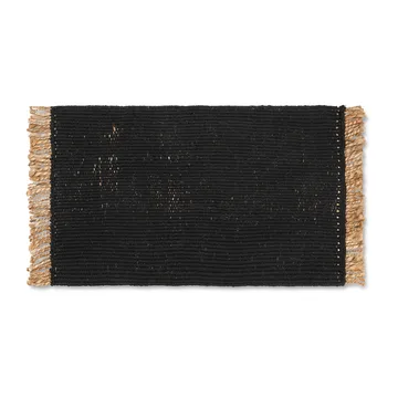 Block dörrmatta 50x80 cm - Black-natural - Ferm Living
