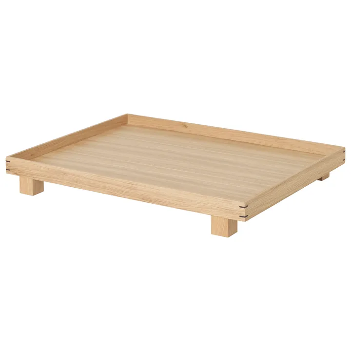 Bon träbricka large - Ek - Ferm Living