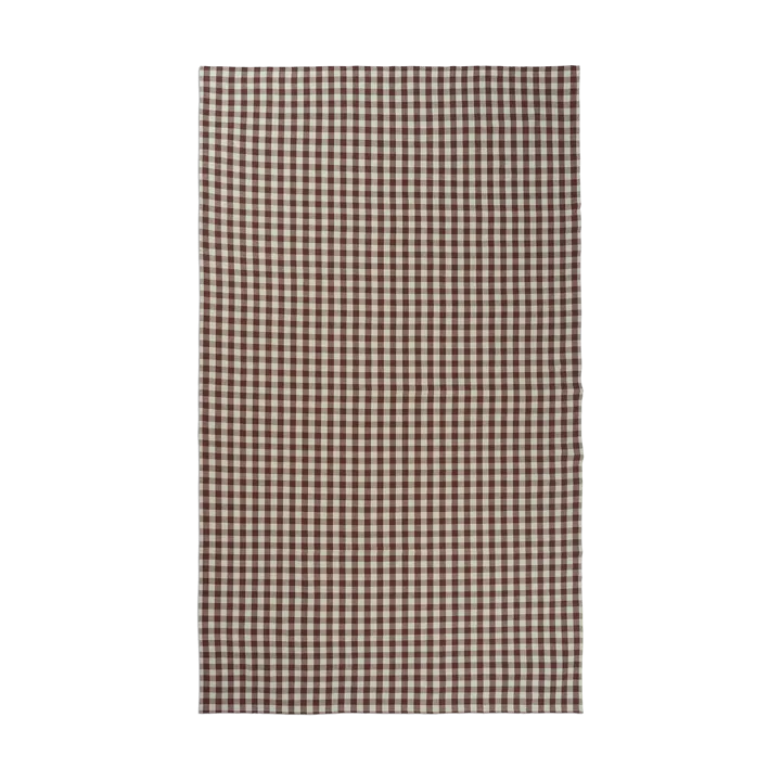 Bothy check bordsduk 150x240 cm - Cinnamon-grey green - Ferm Living