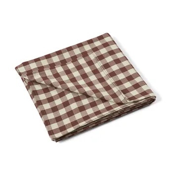 Bothy check bordsduk 150x240 cm - Cinnamon-grey green - Ferm Living