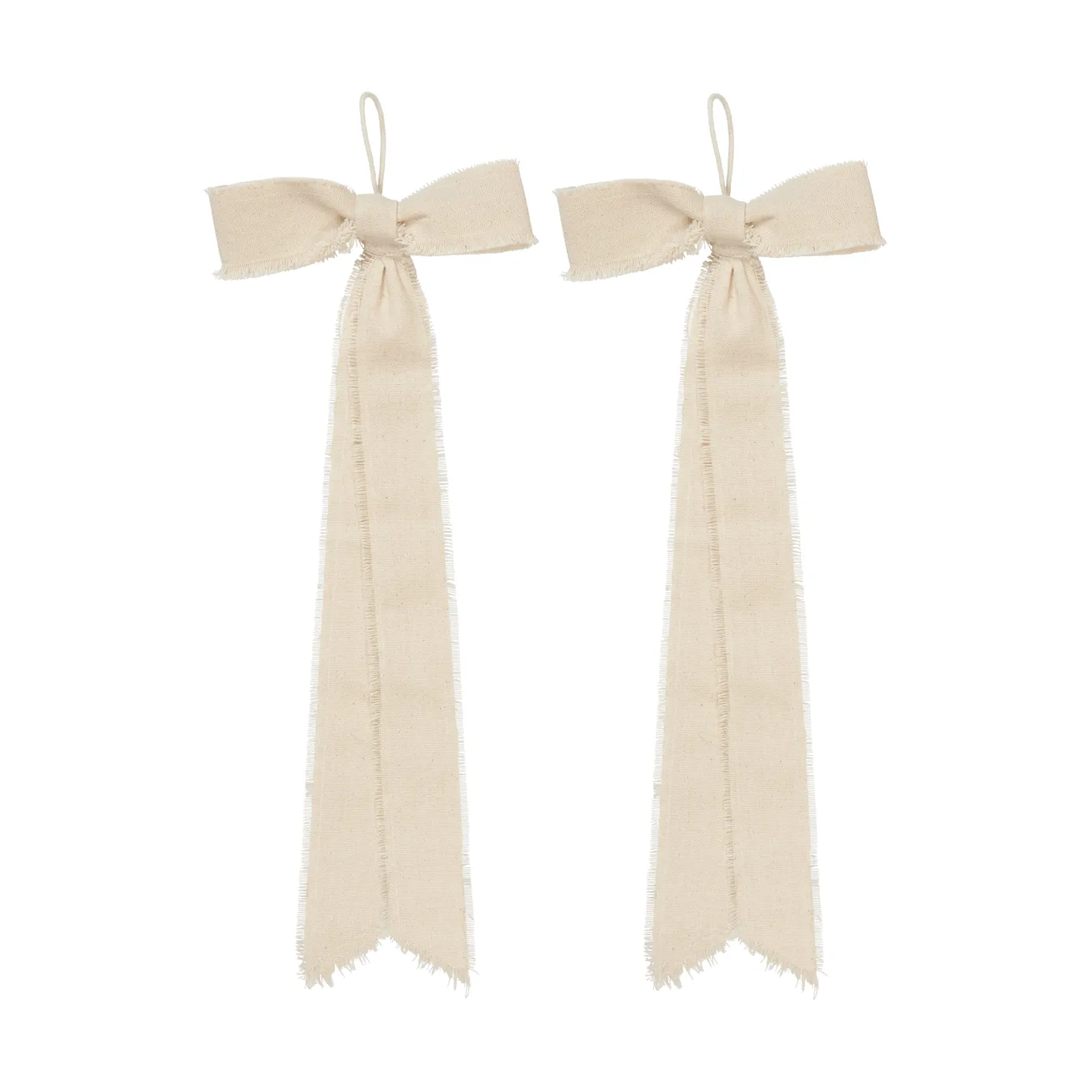 Bow dekorationshänge small 15x40 cm 2-pack, Natural Ferm Living