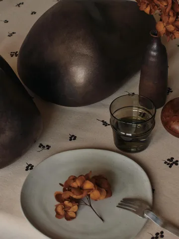 Boya dricksglas lågt 30 cl 2-pack - Smoked Grey - Ferm Living