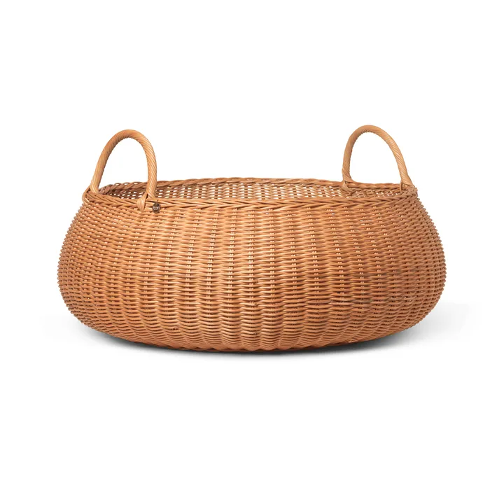 Braided korg låg - Natural - Ferm Living