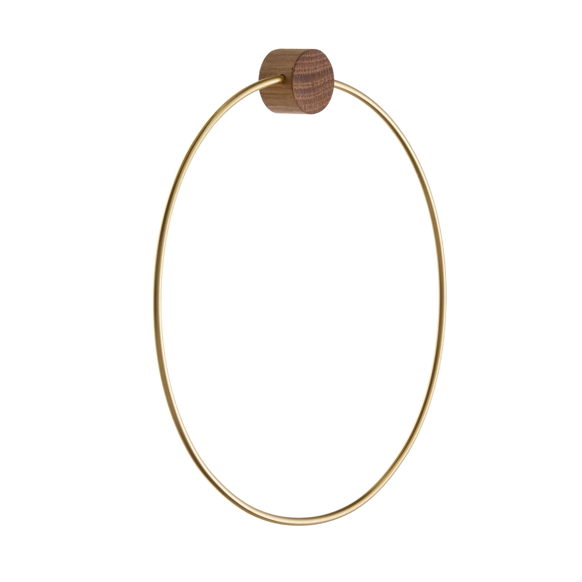 Brass handdukshängare, Ø 20,5 cm Ferm Living