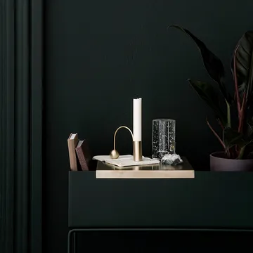 Bricka till plant box - mässing - Ferm Living