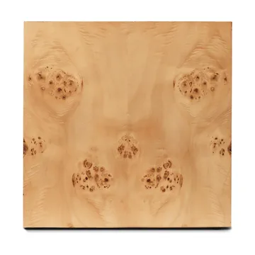 Burl Cube sidobord 40x40 cm - Natural - Ferm Living