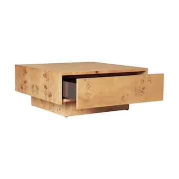 Burl storage soffbord 70x70 cm - Natural - Ferm Living