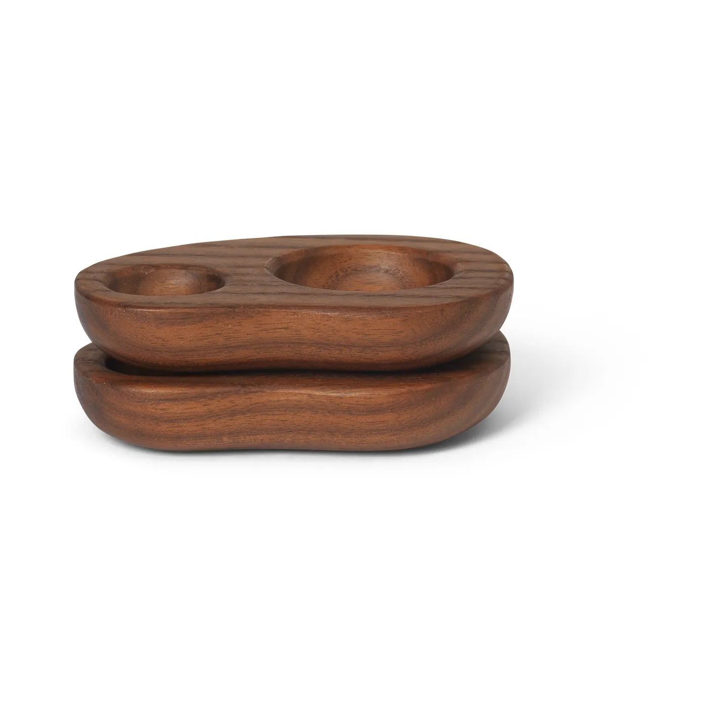 Cairn äggkopp 2-pack, Dark brown Ferm Living