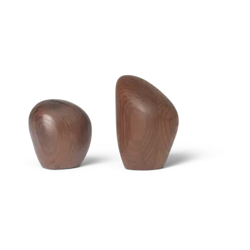 Cairn salt- och pepparkar 2 delar - Dark brown - Ferm Living