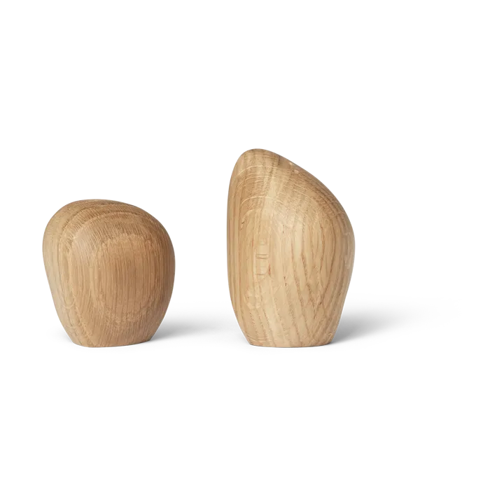 Cairn salt- och pepparkar 2 delar - Oak - Ferm Living