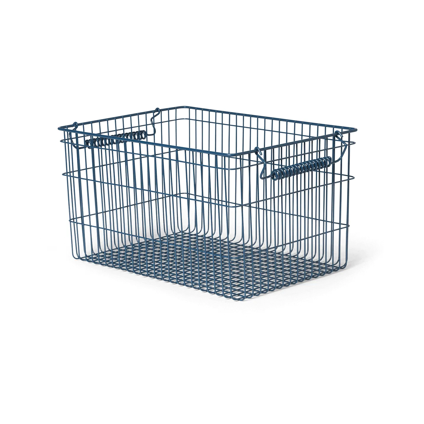 Cala stapelbar korg 2-pack, Dark blue, 36,2x26,2x20,2 cm Ferm Living