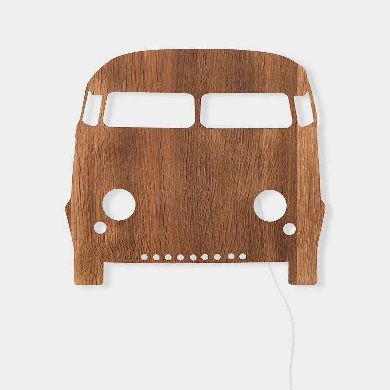 Car lampa, Rökt ek Ferm Living