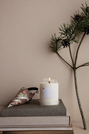 Christmas Calendar doftljus - Vit - Ferm Living