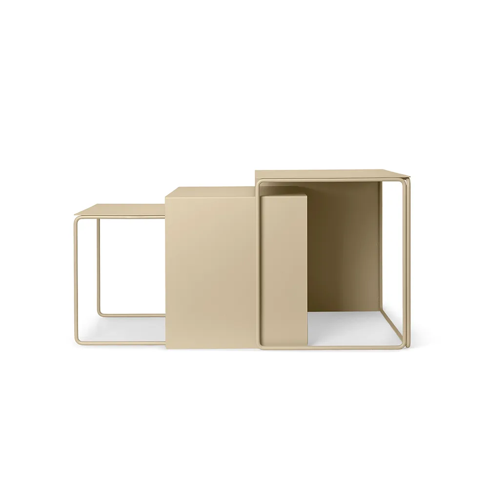 Cluster Satsbord, cashmere, 3-delar Ferm Living