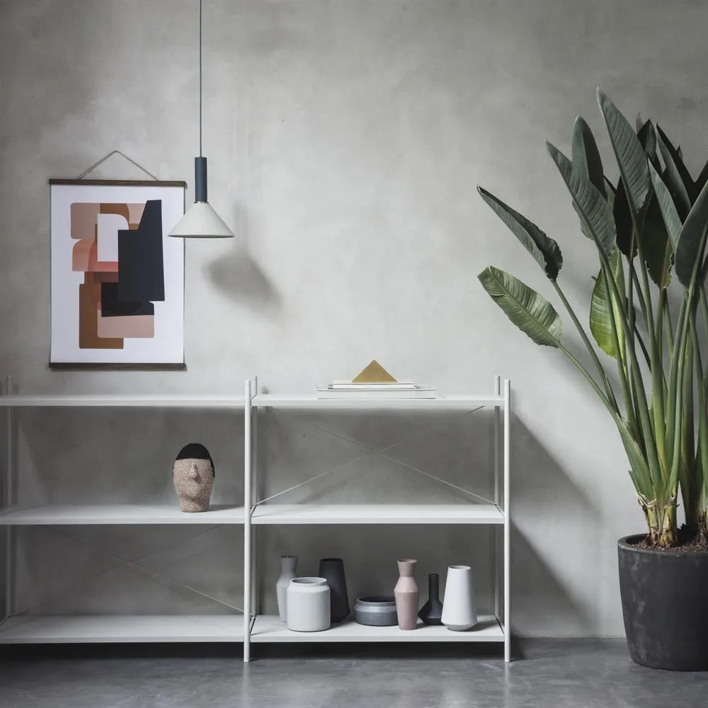 Collect lampskärm Cone, light grey (ljusgrå) Ferm Living