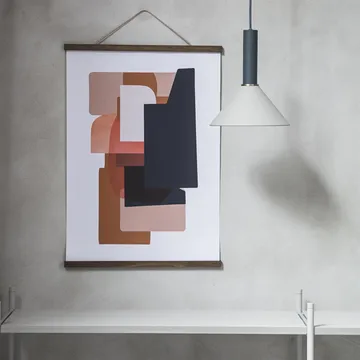 Collect lampskärm Cone - light grey (ljusgrå) - Ferm Living