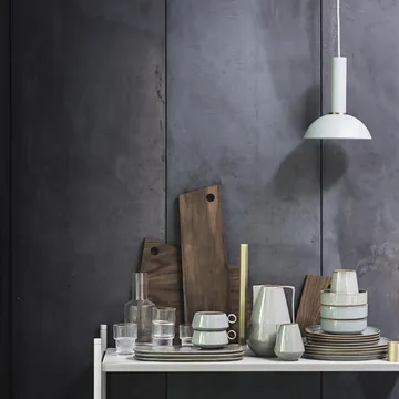 Collect taklampa stor - light grey (grå) - Ferm Living
