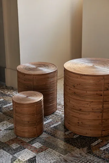 Column förvaringset 3 delar - Natural Stained - Ferm Living