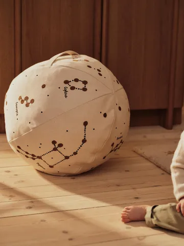 Constellation sittpuff - Undyed, Ø50 cm - Ferm Living
