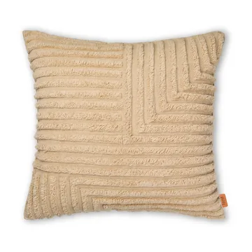 Crease kudde 80x80 cm - Light Sand - Ferm Living