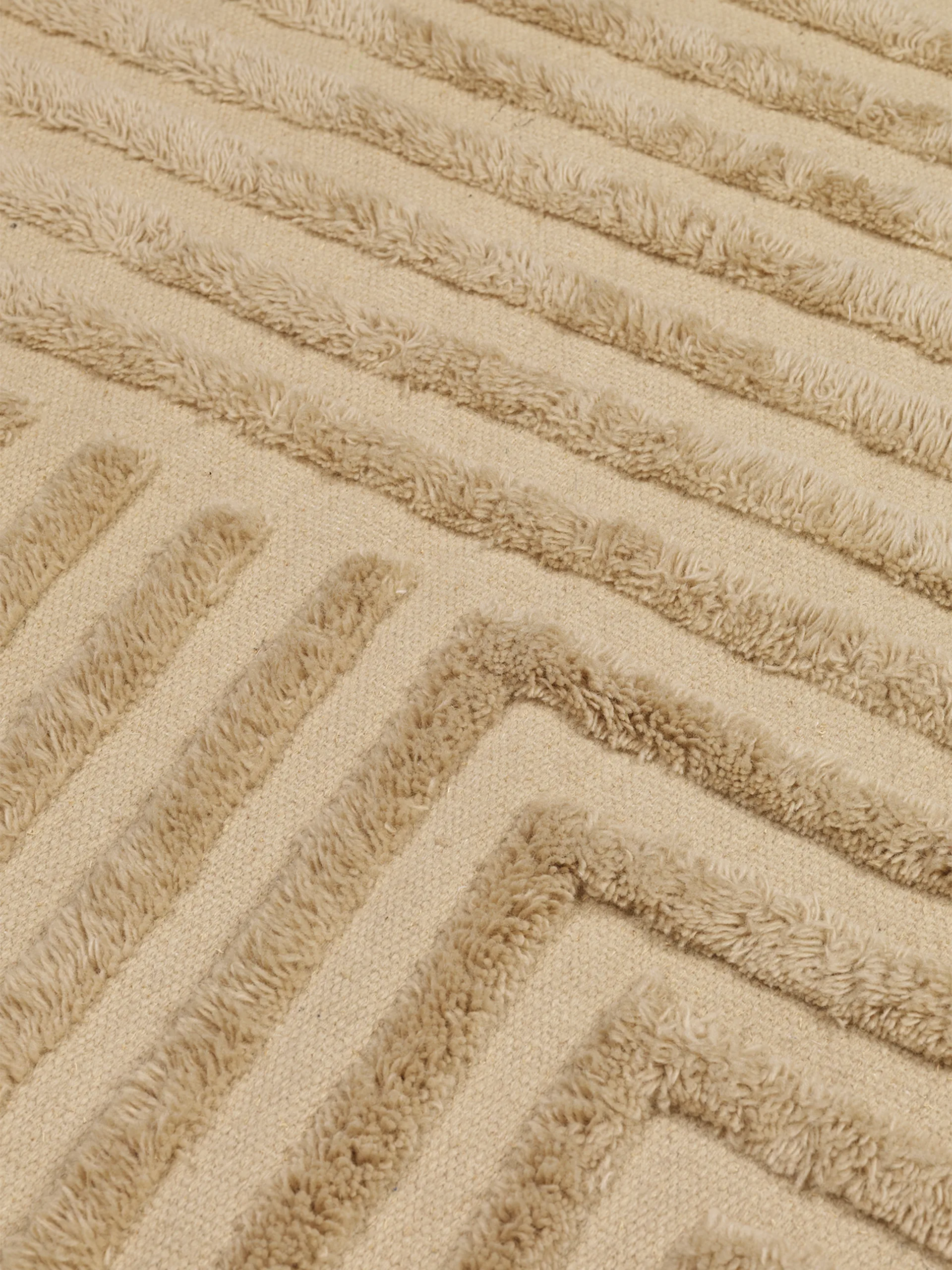 Crease ullmatta 160x250 cm, Light Sand Ferm Living