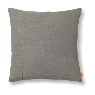 Darn kuddfodral 50x50 cm - Blue Grey - Ferm Living