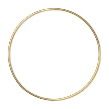 Deco dekorationsring Ø45 cm - Mässing - Ferm Living