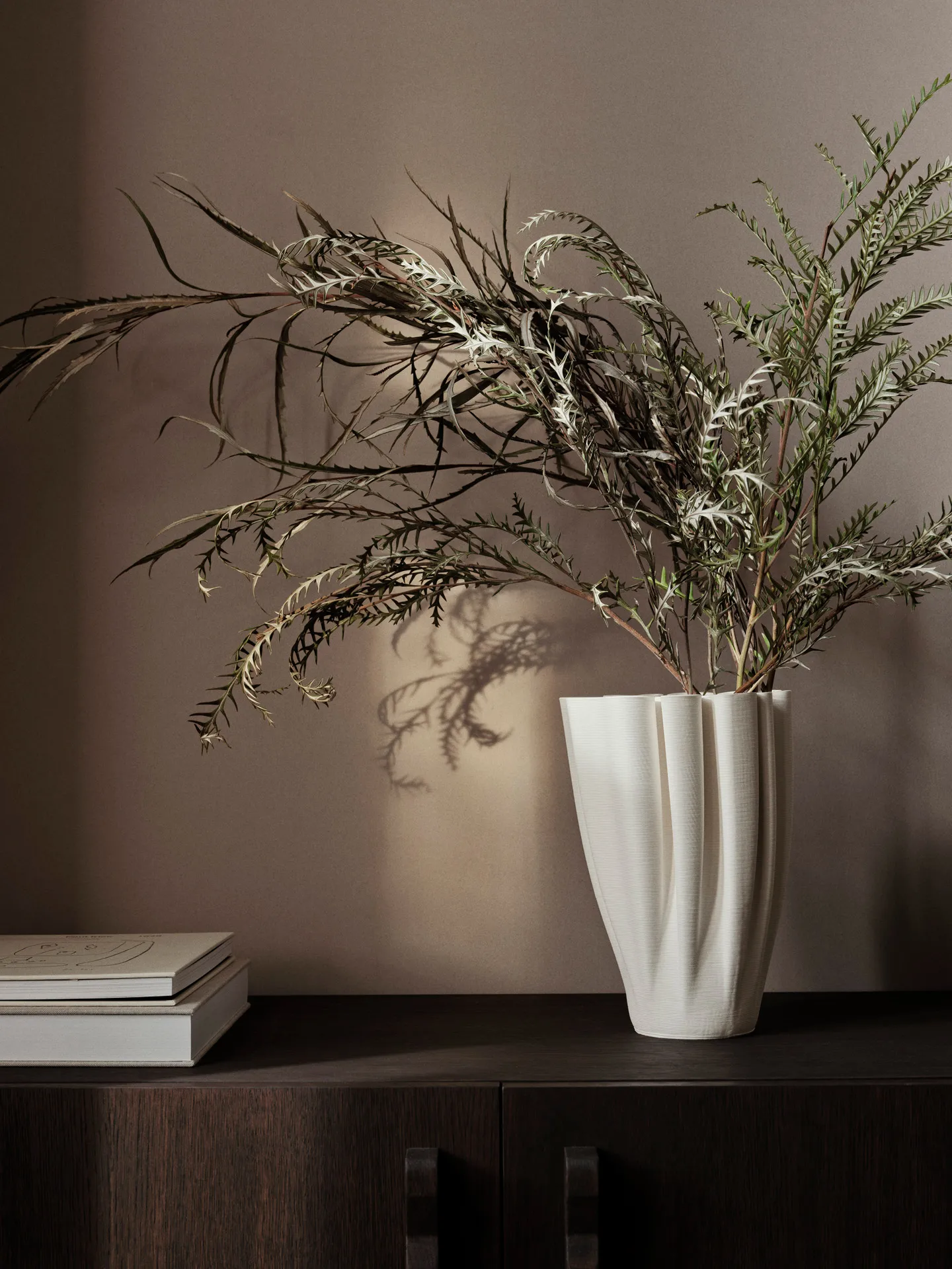 Dedali vas 25 cm, Off-white Ferm Living