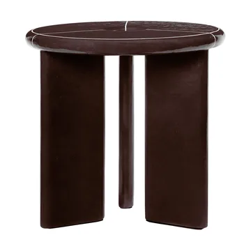 Deya sidobord Ø47x45 cm - Chestnut brown - Ferm Living