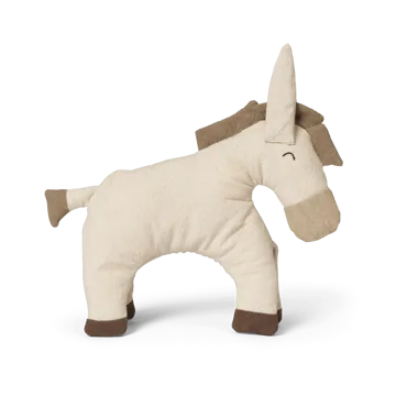 Donkey gosedjur - Undyed-dark sand - Ferm Living