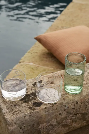 Doodle dricksglas low 2-pack - 20 cl - Ferm Living