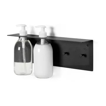 Dora badrumshylla - Black - Ferm Living