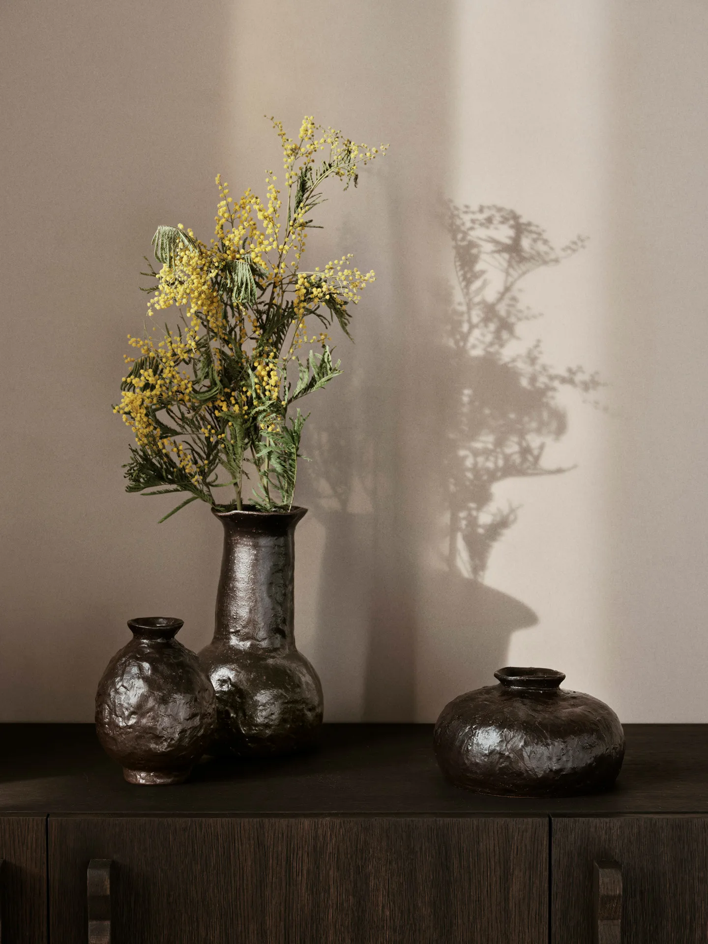Doro vas 16 cm, Coffee Ferm Living