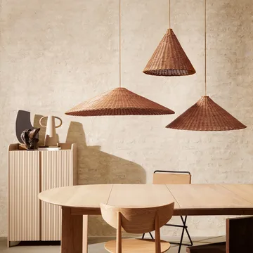 Dou lampskärm Ø45 cm - Natural - Ferm Living