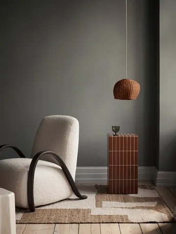 Drape lampskärm small - Natural - Ferm Living