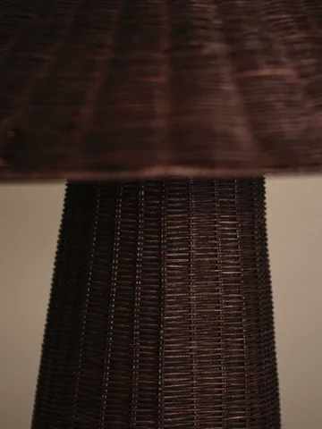 Duo bordslampa - Dark brown - Ferm Living