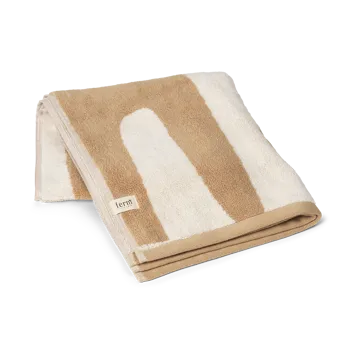 Ebb handduk 50x100 cm - Sand, off-white - Ferm Living