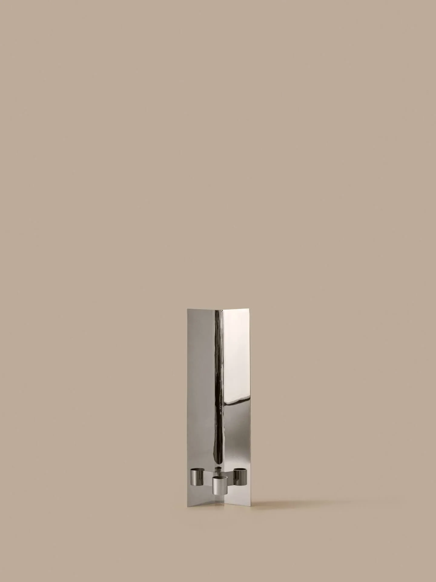 Eddy väggljusstake, Mirror polished Ferm Living