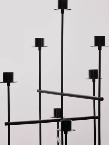 Elysia ljusstake - Brushed stainless steel - Ferm Living