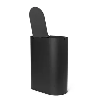 Enkel soptunna medium - Black - Ferm Living